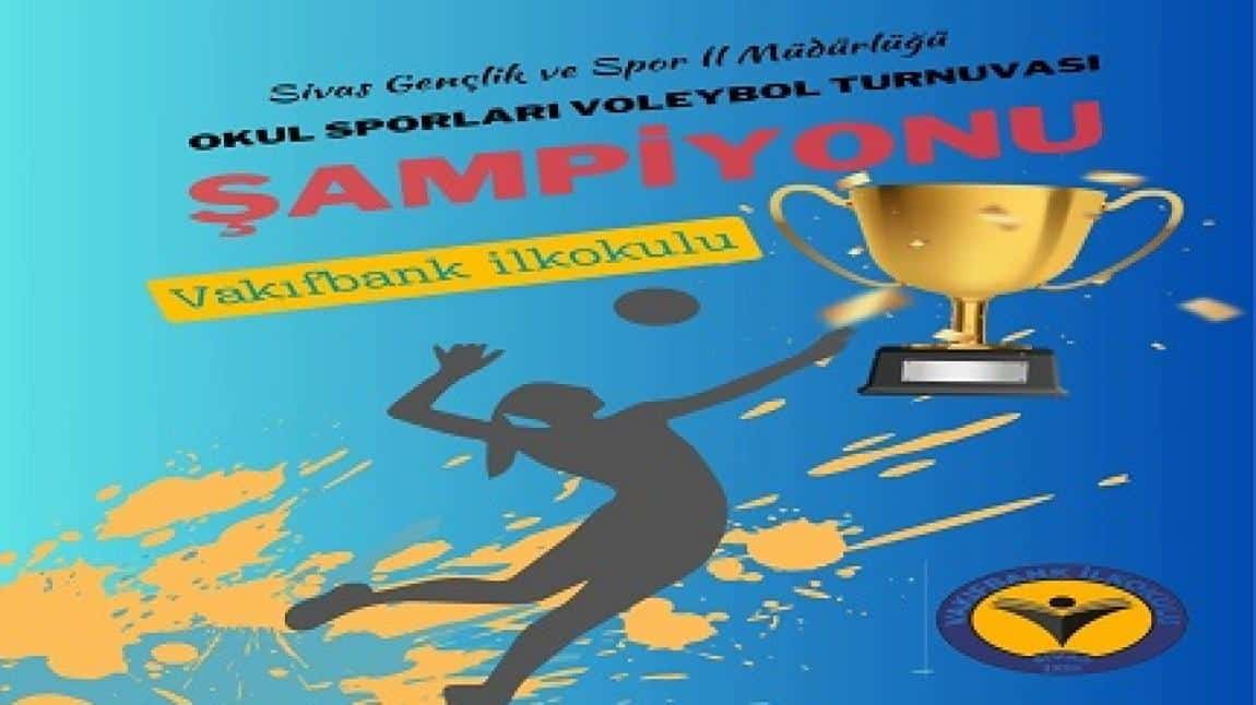 Okul Sporları Turnuvası Minik Kızlar-A Voleybol İl Şampiyonu